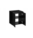 The cabinet with a sink NOVA BLACK, 50 cm order